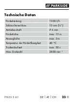 Предварительный просмотр 26 страницы Parkside PBZS 5 A1 Translation Of The Original Instructions