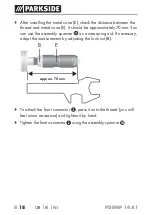 Предварительный просмотр 21 страницы Parkside PDBNP 14 A1 Instruction Manual