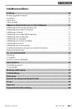 Preview for 68 page of Parkside PDBS 1800 A1 Translation Of The Original Instructions