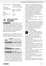 Предварительный просмотр 32 страницы Parkside PDBS 2200 A2 Operation And Safety Notes