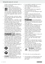 Предварительный просмотр 33 страницы Parkside PDBS 2200 A2 Operation And Safety Notes