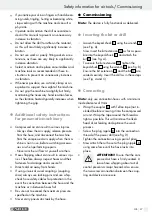 Предварительный просмотр 36 страницы Parkside PDBS 2200 A2 Operation And Safety Notes