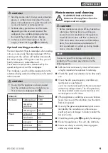 Preview for 12 page of Parkside PDEXS 150 B2 Instruction Manual