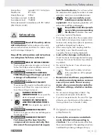 Preview for 22 page of Parkside PDFP 500 A1 -  5 Operation And Safety Notes