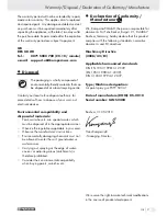 Preview for 26 page of Parkside PDFP 500 A1 -  5 Operation And Safety Notes