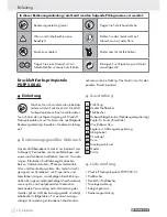 Preview for 29 page of Parkside PDFP 500 A1 -  5 Operation And Safety Notes