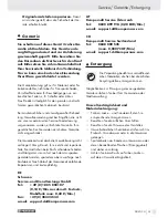 Preview for 34 page of Parkside PDFP 500 A1 -  5 Operation And Safety Notes