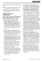 Preview for 11 page of Parkside PDFW 120 A2 Translation Of The Original Instructions