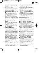 Предварительный просмотр 11 страницы Parkside PDKS 120 A1 Operation And Safety Notes