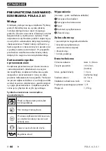 Предварительный просмотр 48 страницы Parkside PDLA 6.3 A1 Translation Of The Original Instructions