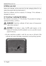 Preview for 14 page of Parkside PDM 300 C3 Operating Instructions And Safety Instructions