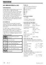 Предварительный просмотр 5 страницы Parkside PDNB 6.3 B2 Translation Of The Original Instructions