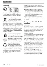 Preview for 11 page of Parkside PDNB 6.3 B2 Translation Of The Original Instructions