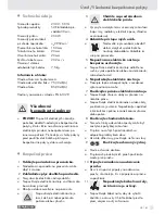 Preview for 51 page of Parkside PDOS 200 A1 -  3 Operation And Safety Notes