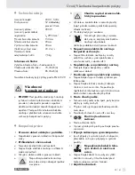 Предварительный просмотр 43 страницы Parkside PDOS 200 A1 -  4 Operation And Safety Notes