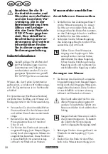 Preview for 20 page of Parkside PDRA 20-Li A1 Manual