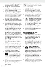 Preview for 8 page of Parkside PDRD 13 A1 Operation And Safety Notes