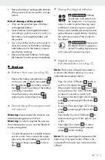 Preview for 9 page of Parkside PDRD 13 A1 Operation And Safety Notes