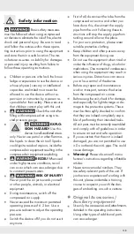 Preview for 4 page of Parkside PDRD A1 User Manual