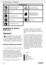 Предварительный просмотр 16 страницы Parkside PDRP 6.2 A1 Operation And Safety Notes Translation Of The Original Instructions