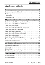 Предварительный просмотр 4 страницы Parkside PDRS 27 A1 Translation Of The Original Instructions