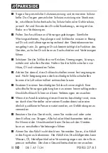 Preview for 13 page of Parkside PDRS 27 A1 Translation Of The Original Instructions