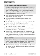 Preview for 15 page of Parkside PDRS 27 A1 Translation Of The Original Instructions