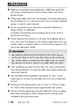 Preview for 13 page of Parkside PDRS 6.3 B2 Translation Of The Original Instructions