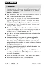 Preview for 15 page of Parkside PDRS 6.3 B2 Translation Of The Original Instructions