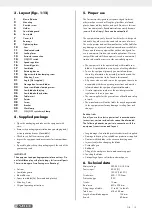 Preview for 10 page of Parkside PDS 120 A1 Operating And Safety Instructions Manual