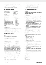 Preview for 21 page of Parkside PDS 120 A1 Operating And Safety Instructions Manual