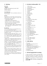 Предварительный просмотр 8 страницы Parkside PDS 120 B2 Operating And Safety Instructions Manual