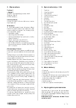 Предварительный просмотр 58 страницы Parkside PDS 120 B2 Operating And Safety Instructions Manual