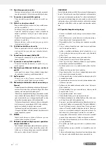 Предварительный просмотр 73 страницы Parkside PDS 120 B2 Operating And Safety Instructions Manual