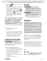 Preview for 11 page of Parkside PDS 200 A Operation And Safety Notes