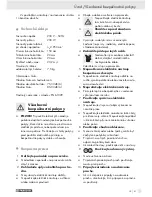 Preview for 41 page of Parkside PDS 200 A Operation And Safety Notes