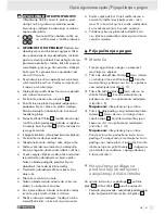 Preview for 51 page of Parkside PDS 200 A Operation And Safety Notes