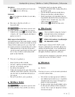 Preview for 43 page of Parkside PDS 260 Operating And Safety Instructions Manual