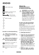 Preview for 10 page of Parkside PDSA 20-Li B2 Translation Of The Original Instructions