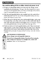 Preview for 9 page of Parkside PDSLG 12 A1 Original Instructions Manual