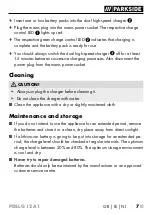 Preview for 12 page of Parkside PDSLG 12 A1 Original Instructions Manual