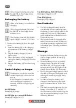 Preview for 8 page of Parkside PDSLG 20 A1 Translation Of The Original Instructions