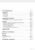 Preview for 5 page of Parkside PDSP 1000 D5 Operation And Safety Notes