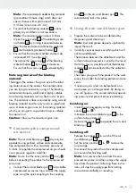 Preview for 9 page of Parkside PDSP 1000 D5 Operation And Safety Notes