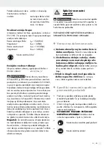 Предварительный просмотр 25 страницы Parkside PDSP 1000 D5 Operation And Safety Notes