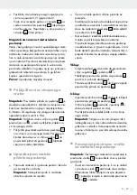 Preview for 27 page of Parkside PDSP 1000 D5 Operation And Safety Notes