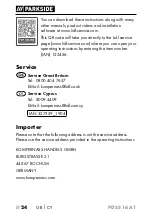 Preview for 27 page of Parkside PDSS 16 A1 Translation Of The Original Instructions