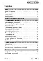 Preview for 56 page of Parkside PDSS 16 A1 Translation Of The Original Instructions