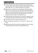 Preview for 71 page of Parkside PDSS 16 A1 Translation Of The Original Instructions