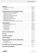 Preview for 58 page of Parkside PDSS 310 A2 Operation And Safety Notes